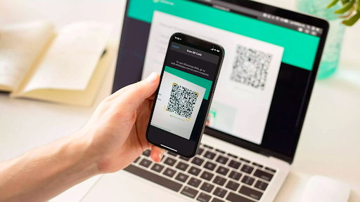 Digitalize o código QR a câmera