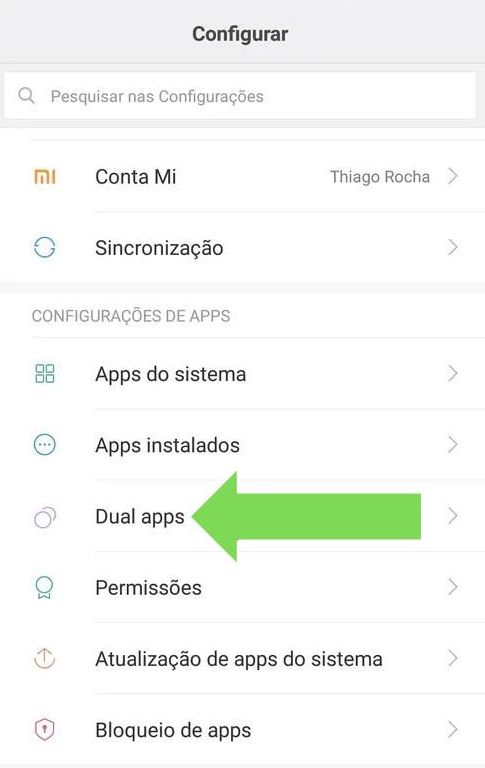 Dual Apps (Xiaomi)