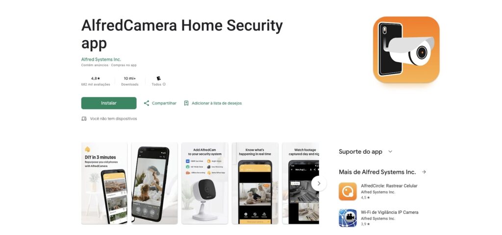 Alfred Home Security Camera